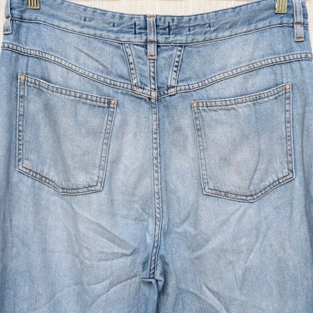 CLOSED Anni Blue Denim High Rise Tapered Leg Ankle Jeans, size 28